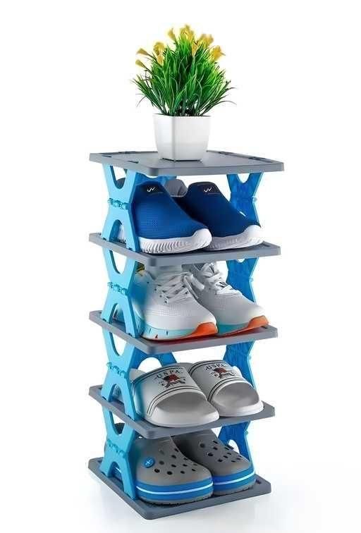 New-Step Vault™ Smart Foldable 4 Layer Shoe Rack