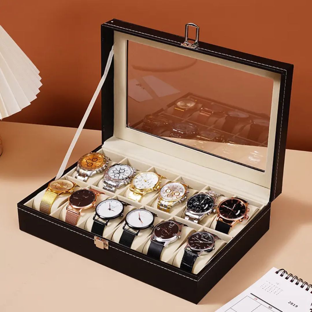 10 Section Watch Organiser (Imported)