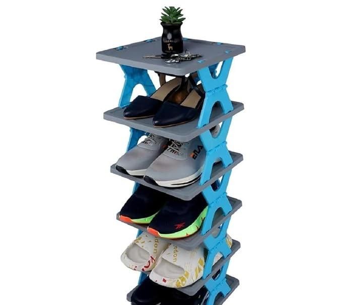 New-Step Vault™ Smart Foldable 4 Layer Shoe Rack