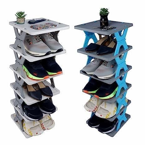 New-Step Vault™ Smart Foldable 4 Layer Shoe Rack